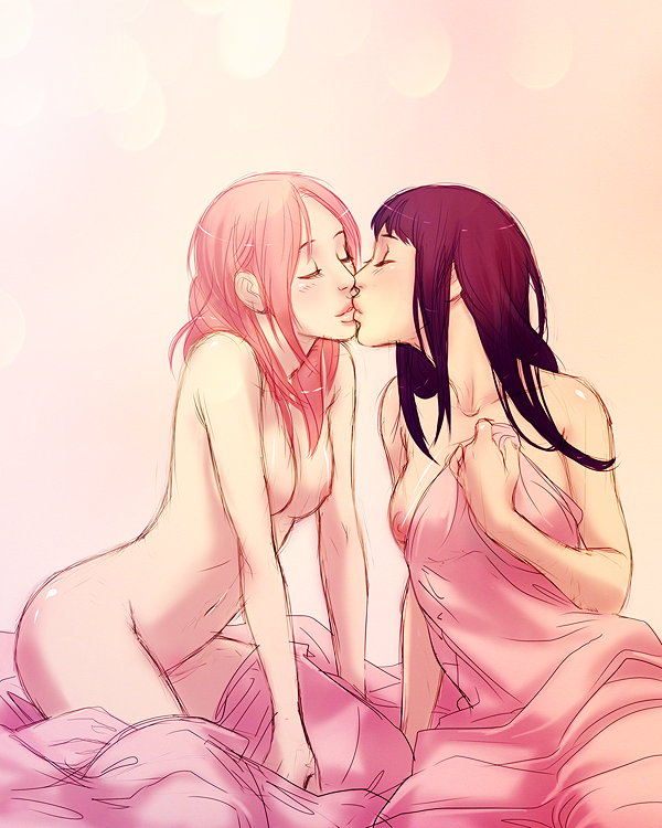 Pairing: Hinata x Sakura. 