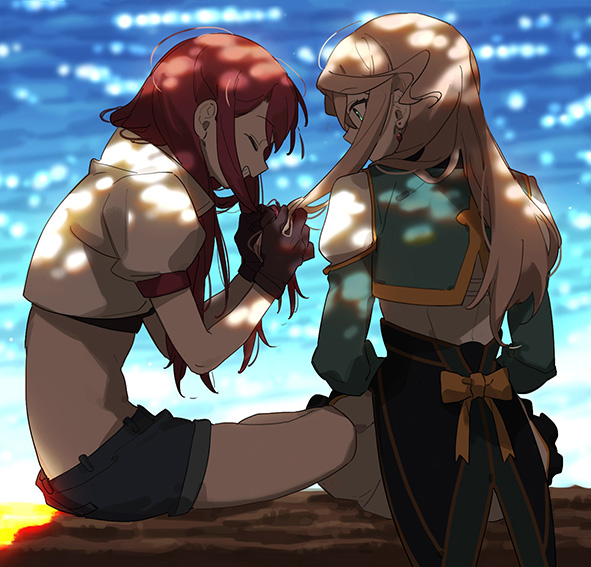 Dynasty Reader » Image › Ahn, Alisha x Rose, Yuri, Tales of Zestiria