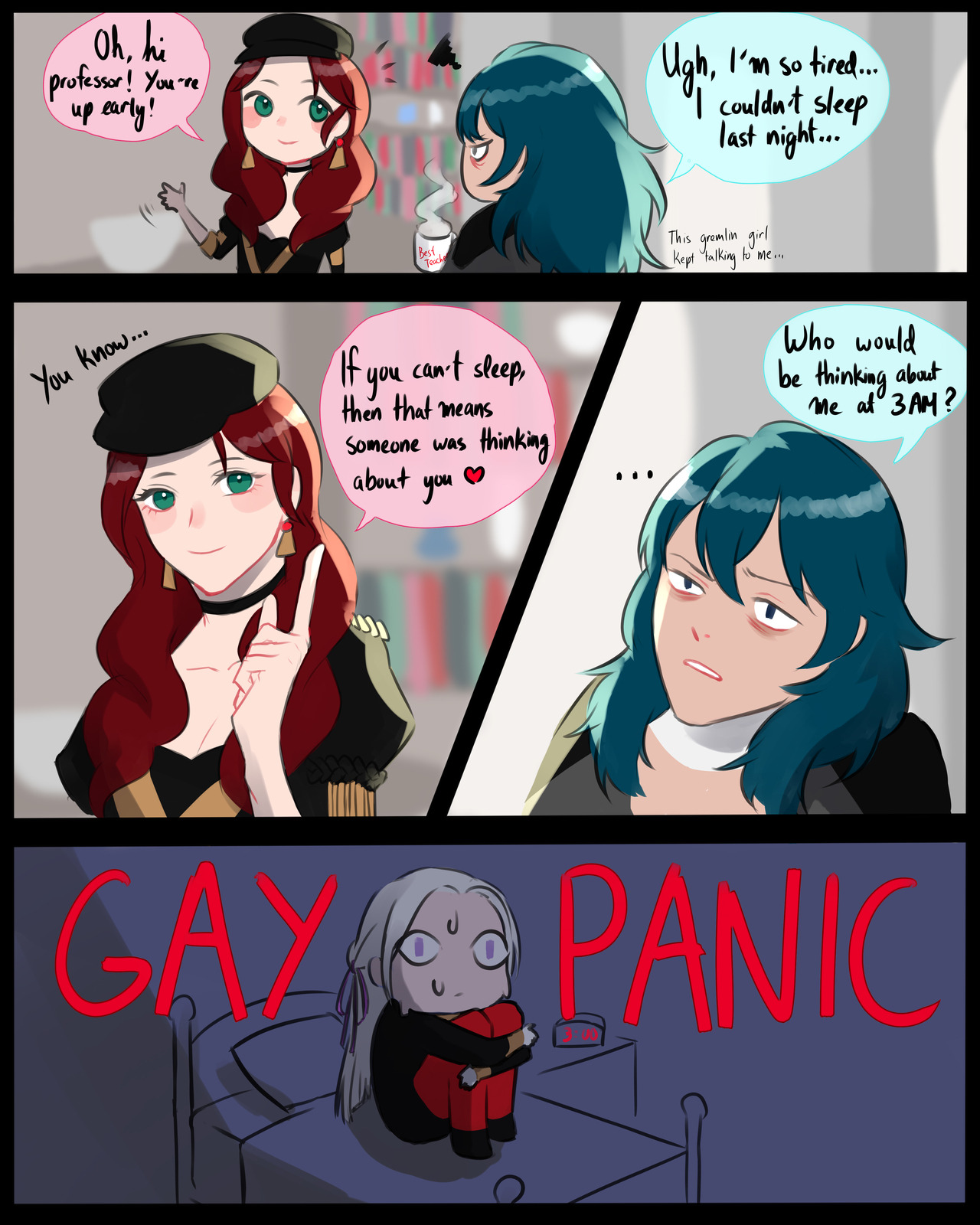 Dynasty Reader Image › Goetia Fire Emblem Byleth X Edelgard Comic Read Left To Right