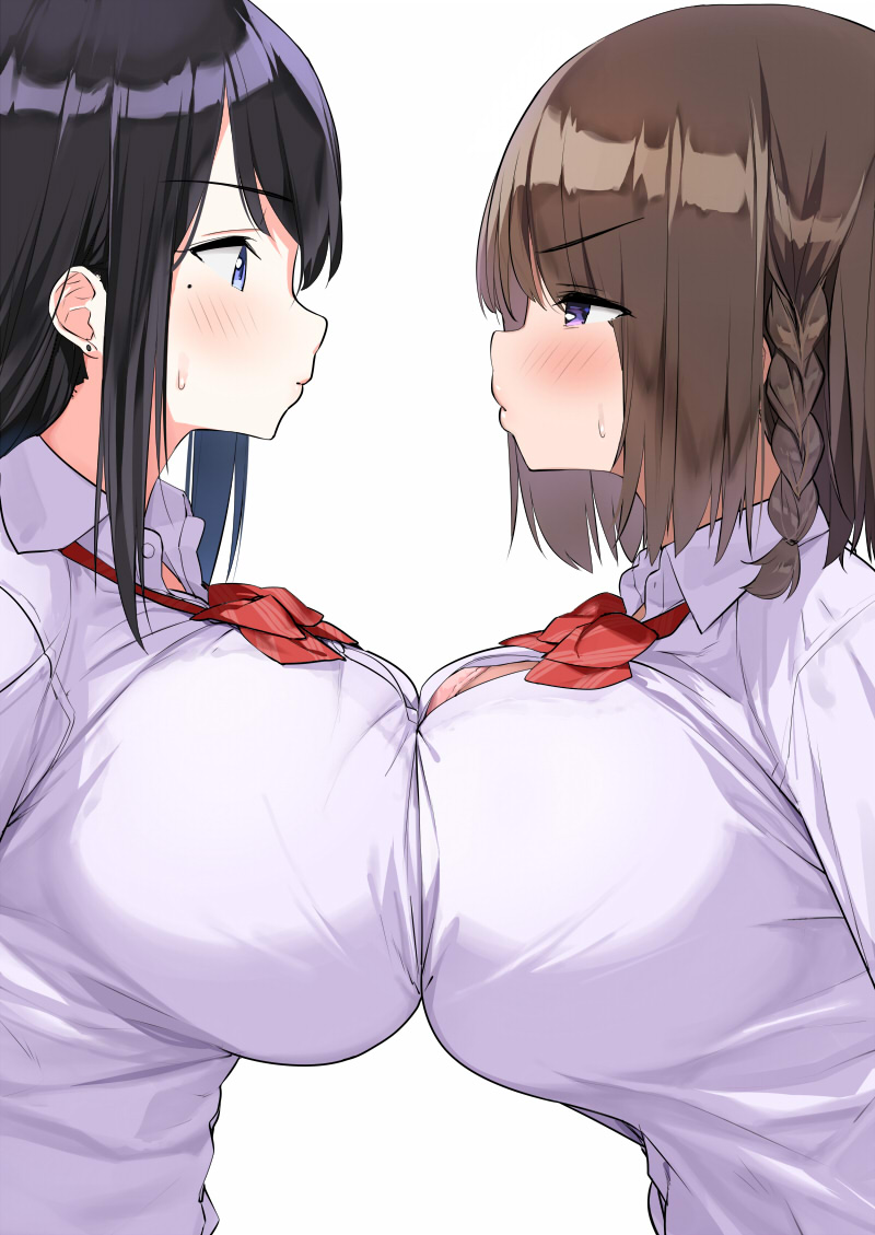 anime yuri big breast