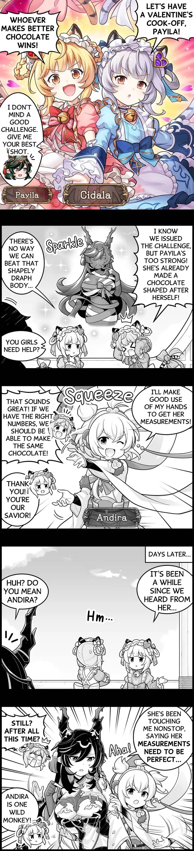 Dynasty Reader » Image › Kikumasamune, Andira x Payila, Granblue ...