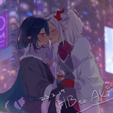 __dusk_and_nian_arknights_drawn_by_kemono_fukanasumi__95ff4ac2b9e8369c9c27aa4a437e1001